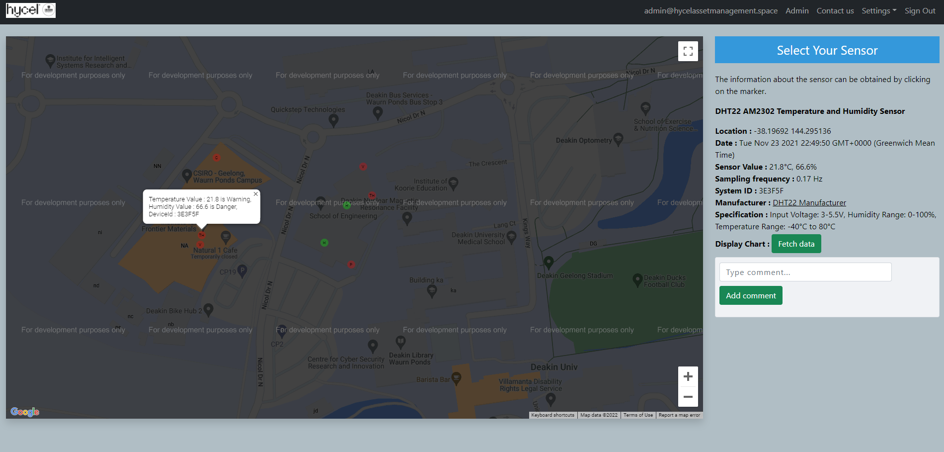 Hycel Asset Management System