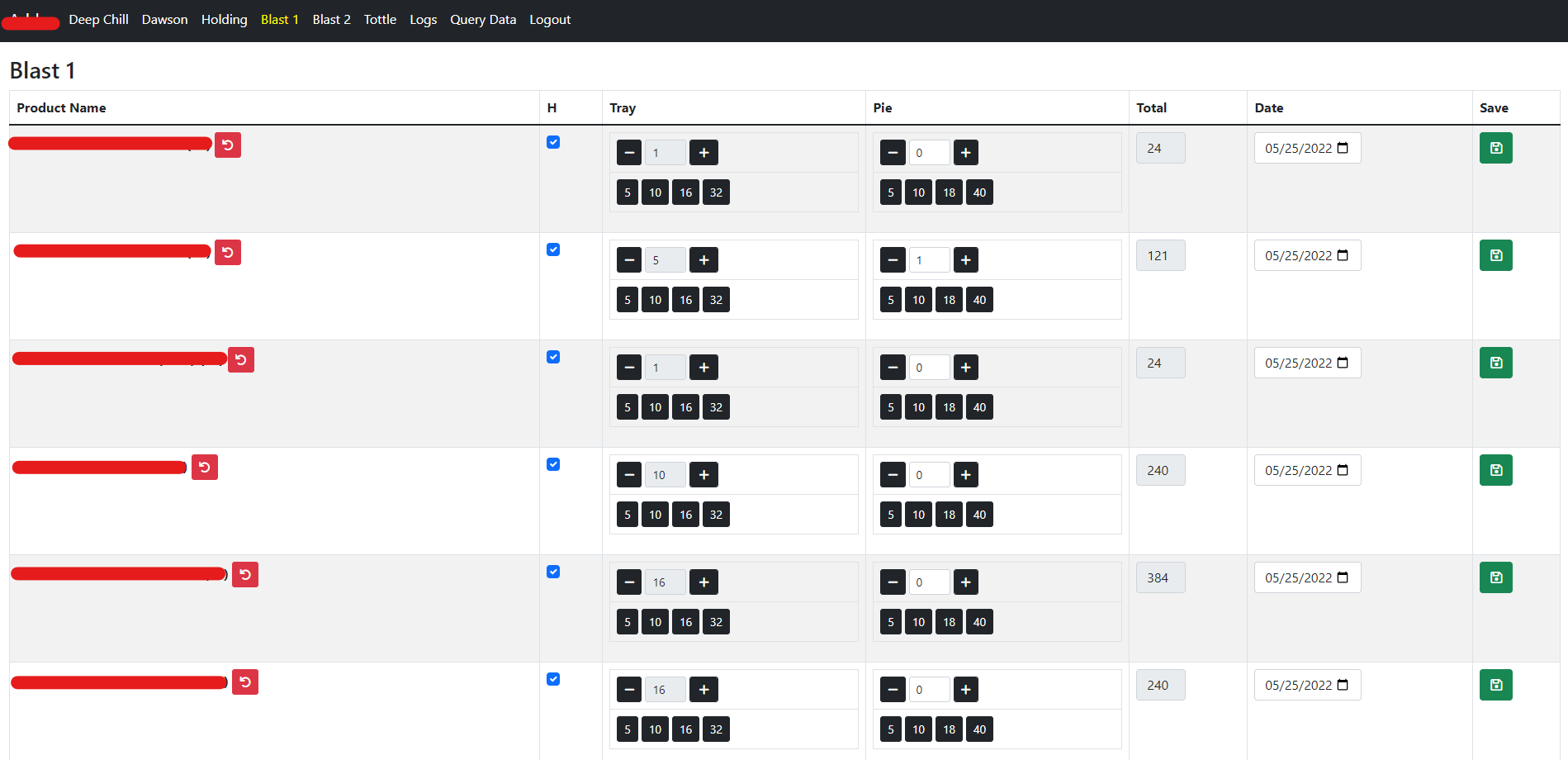 Deep Chill Inventory Management System